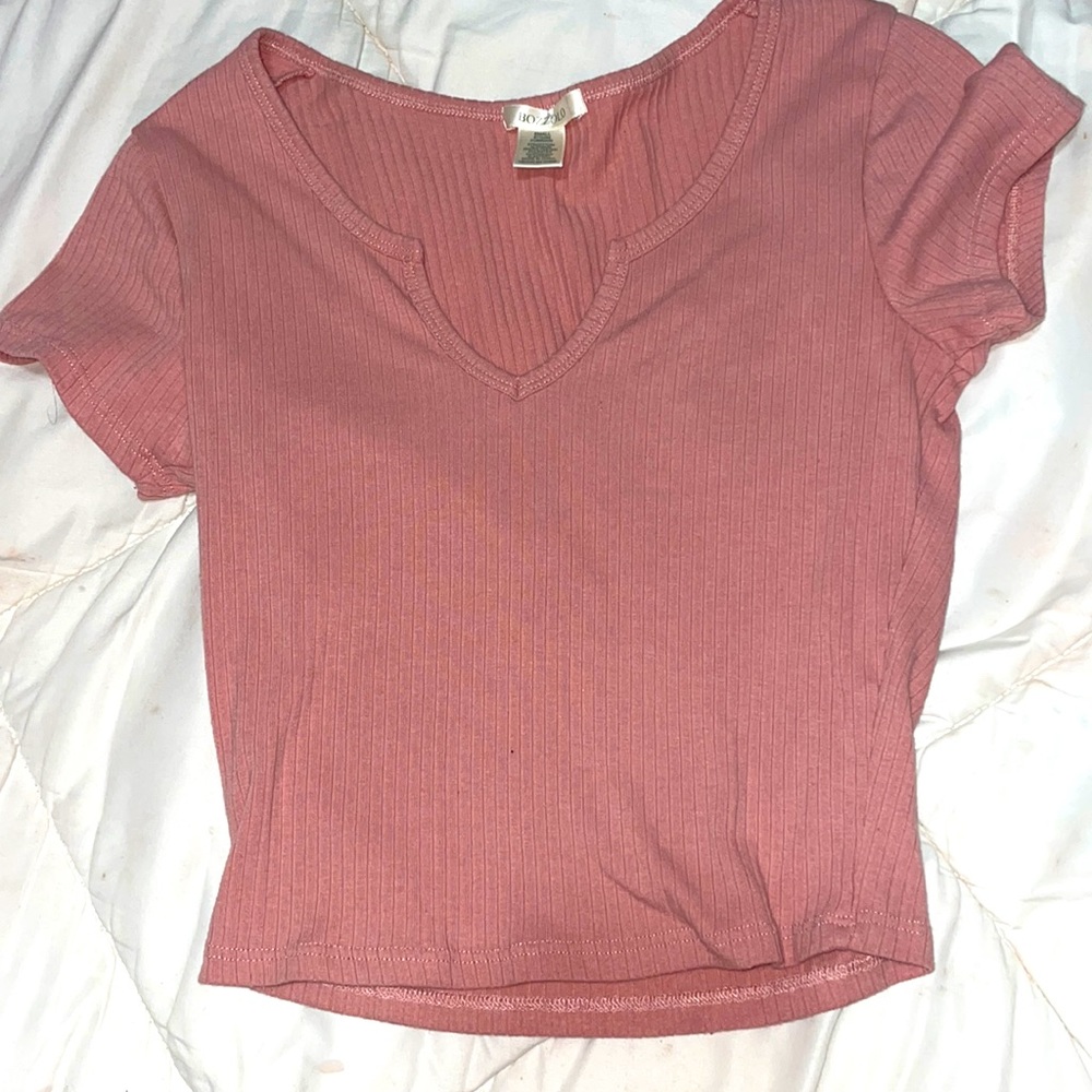 Pink Bozzolo crop top size small!
